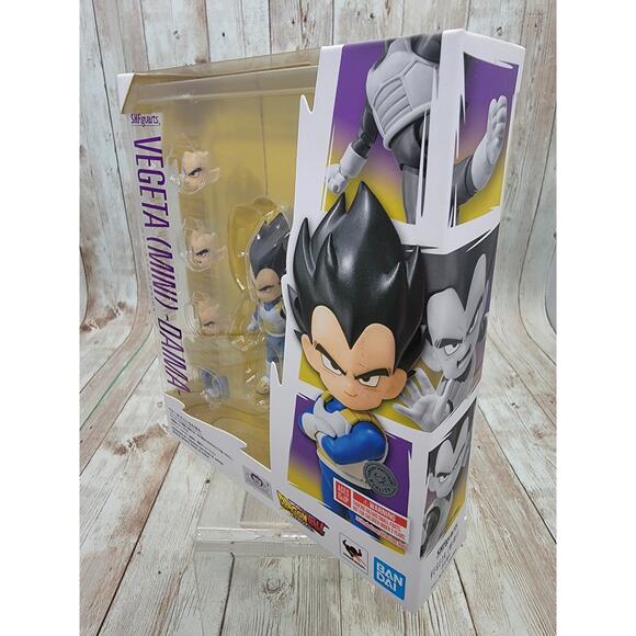 S.H Figuarts Dragon Ball Daima Mini Vegeta Tamashii Nations Action Figure - Picture 4 of 5